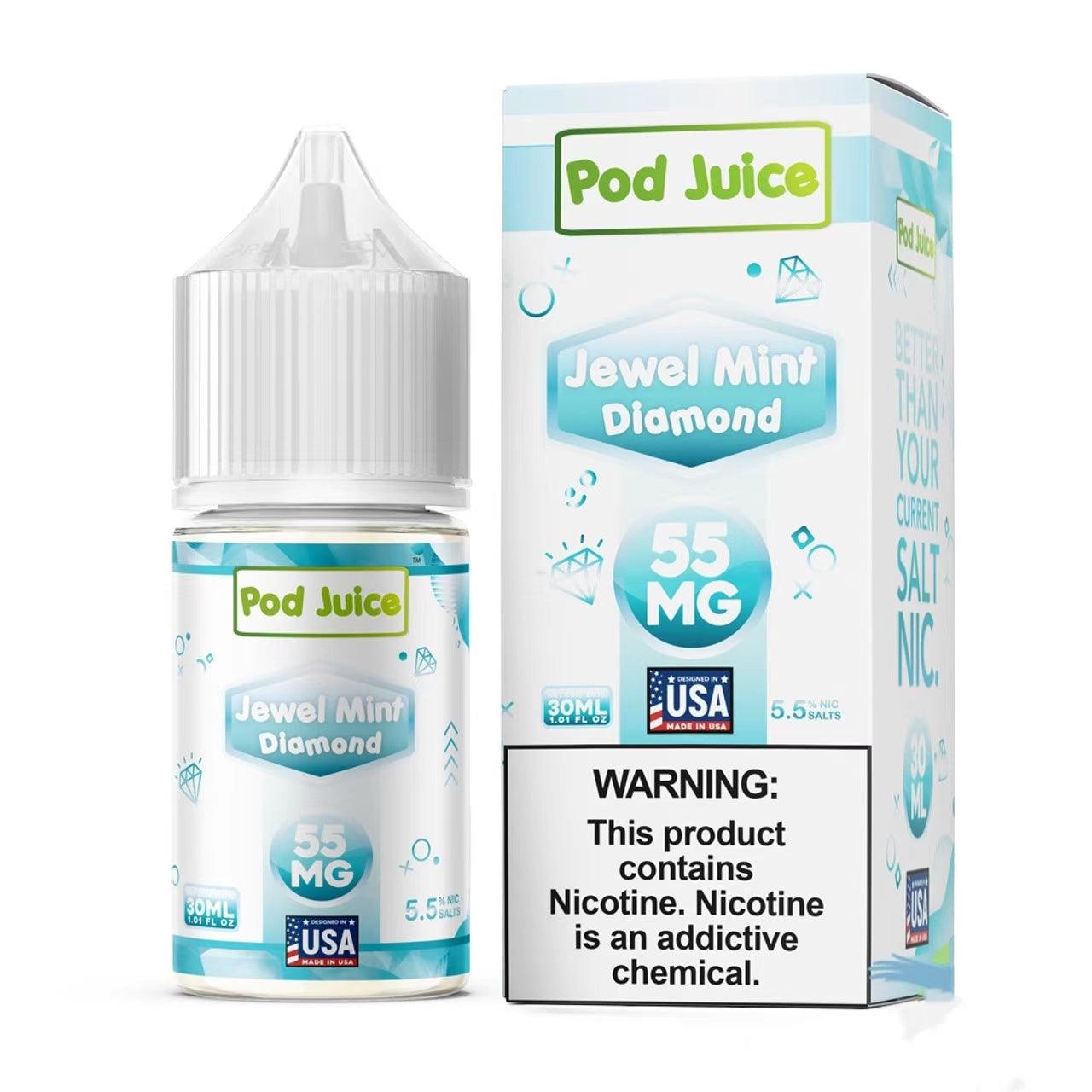 Jewel Mint Diamond - POD Juice Salt 30mL - HQD Tech Store