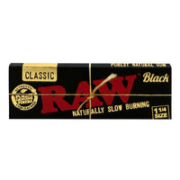 RAW Black Rolling Papers  1-1/4"