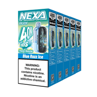 Nexa Flex Crystal Kit Flavor Boost 40k Puff Disposable Vape-Mod 5 Pack