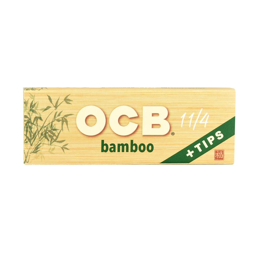 OCB - Bamboo 1 1/4 Size Rolling Papers + Tips - HQD Tech Store