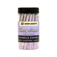 Blazy Susan Cone Purple 53mm Shorty 50ct Jar