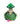 Rasta Ashtray 1ct