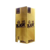 RAW Classic Cone 20 Stage Rawket 8 Packs Per Box