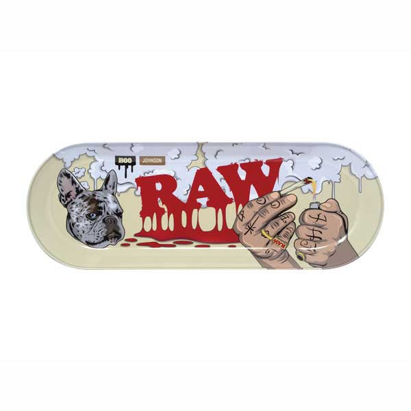 RAW x Boo Johnson Skate Deck Rolling Tray - HQD Tech Store