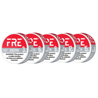 FRE Nicotine Pouches 3mg (5-Pack Roll)